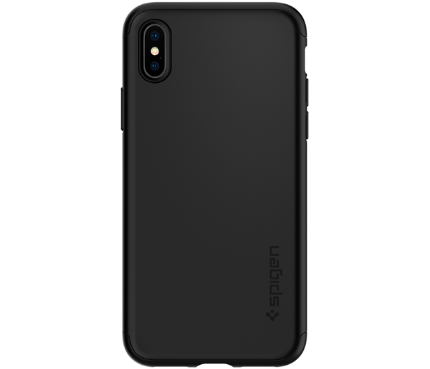 Spigen Thin Fit 360 Case do iPhone X/XS Black - 452021 - zdjęcie